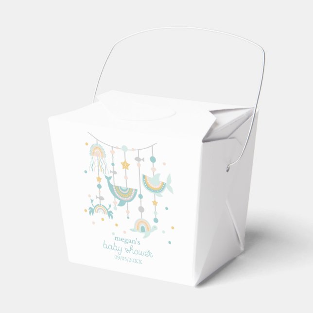 Boho Sea Animal Geschenkschachtel (Vorderseite)
