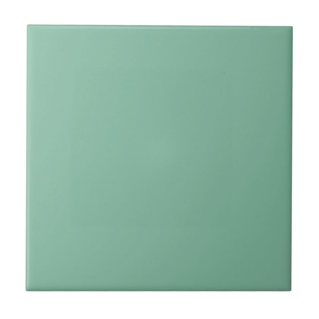 Boho Sea Green Fliese (Vorderseite)