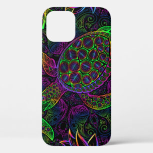 Boho Sea Turtle: Psychedelic Mandala Pattern Case-Mate iPhone Hülle