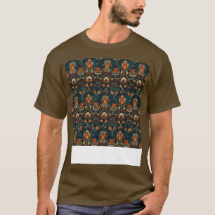 Boho Seamless Pattern Bohemische Hippie Sinti und T-Shirt