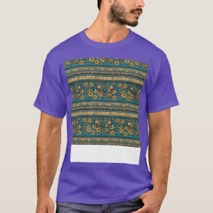 Boho Seamless Pattern Bohemische Hippie Sinti und T-Shirt