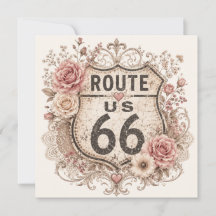 Boho Shabby Chic Mother Road Aufkleber