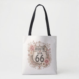 Boho Shabby Chic Mother Road-Tasche