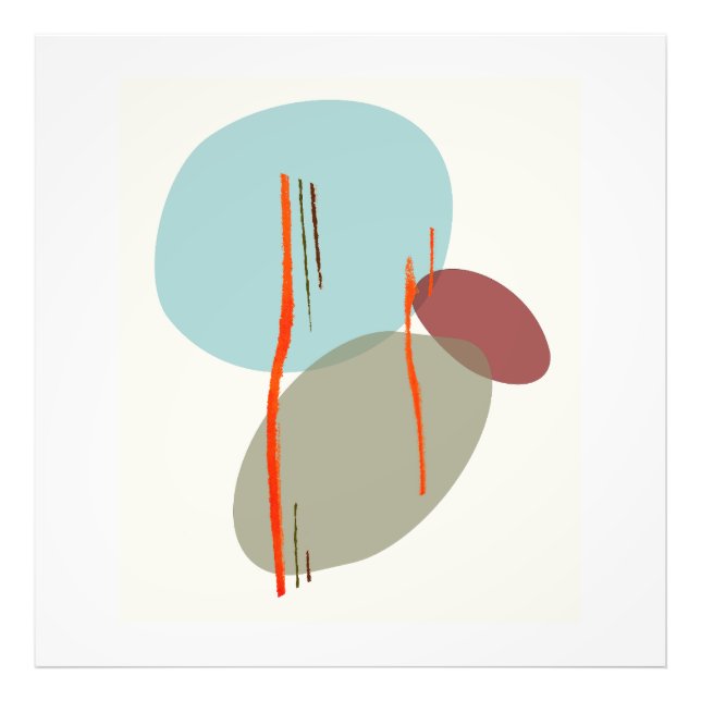 Boho Shapes Fotodruck (Vorne)