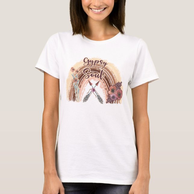 Boho Sinti und Roma Soul T-Shirt (Vorderseite)