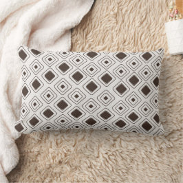 Boho Soft Neutral Tribal Geometric Aztec Muster Lendenkissen