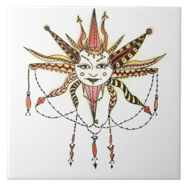 Boho Soleil Fliese (Vorderseite)