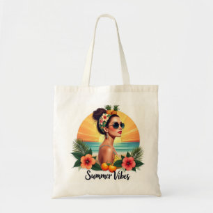 Boho-Sommergirl-Tasche Tropen-Tote-Bag Tragetasche
