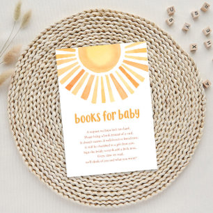 Boho Sonnenschein mutierte Töne Bücher für Baby Begleitkarte