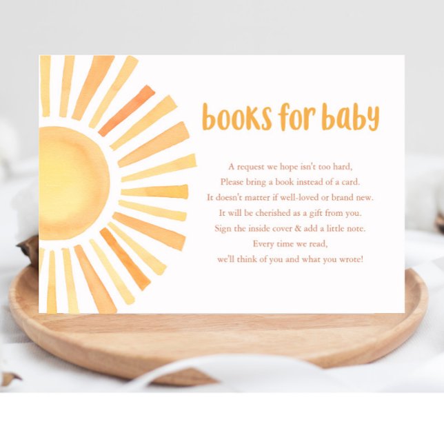 Boho Sonnenschein mutierte Töne Bücher für Baby-Ge Begleitkarte (Von Creator hochgeladen)