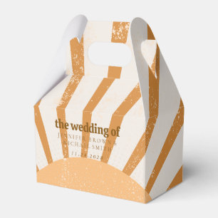 Boho Sonnenuntergang Sommerhochzeit Geschenkschachtel