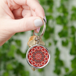 Boho Southwest Mandala Schlüsselanhänger