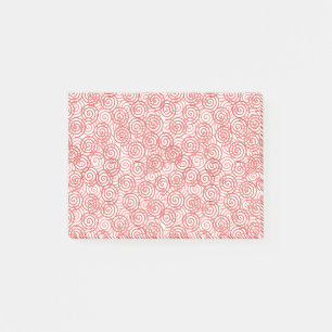 Boho Spirals Post-it Klebezettel