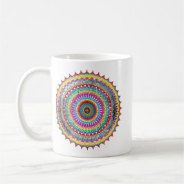 Boho spiritual Mandala Kaffeetasse