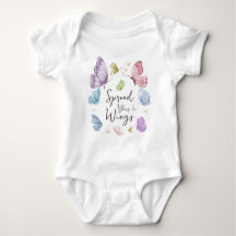 Boho Spread your Wings Butterfly Baby Ein Stück
