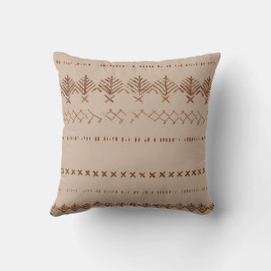 Boho Stamm geometrische Muster werfen Kissen