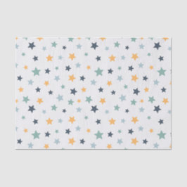 Boho Star Pattern Seidenpapier