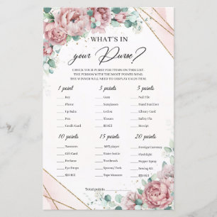 Boho staubige rosa Blüte Was in Dein Handspiel ist