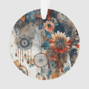 Boho Stil-Design mit Träumern Ornament