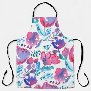 boho Stil florale rustikale Hand gezeichnete Abbil Schürze