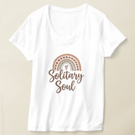 Boho Stil solides Soul Design T-Shirt