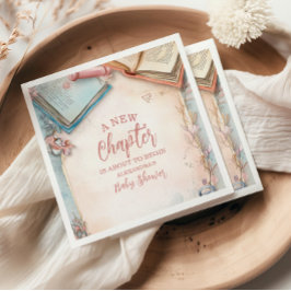 Boho Storybook Baby Shower Serviette