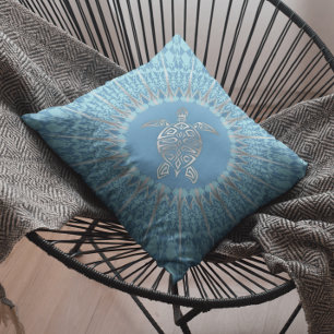 Boho-Strandtier-Schildkröte Kissen