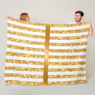 Boho Stripes Collection für den vertikalen Glitzer Fleecedecke