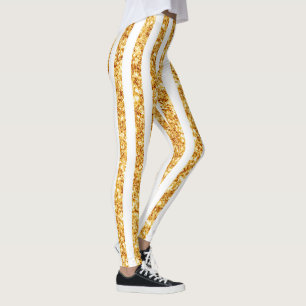 Boho Stripes Collection für den vertikalen Glitzer Leggings