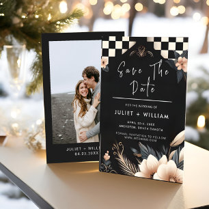 Boho Studio Creative Illustriert Wedding Save The Date