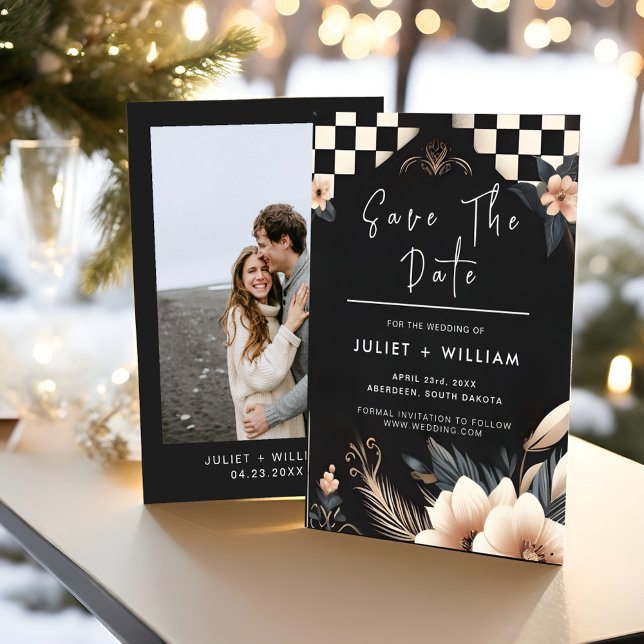 Boho Studio Creative Illustriert Wedding Save The Date (Von Creator hochgeladen)