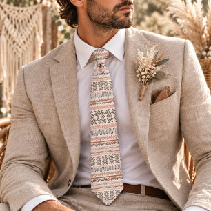 Boho Style Pattern Krawatte
