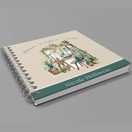 Boho Style Personalisiertes Motivierend Zitat Notizbuch