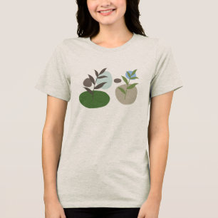 Boho Style T-Shirt – Bohemian Grafik-T-Shirt koste Tri-Blend Shirt