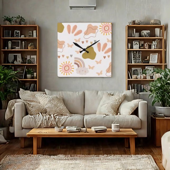 Boho Style Wall Uhr (Von Creator hochgeladen)