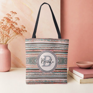 Boho Südwesten inspirierter Tote Bag