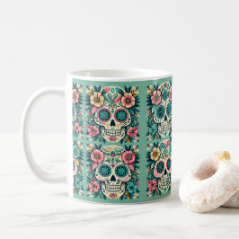 Boho SugarSkulls Kaffeetasse