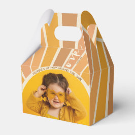 Boho Summer 1. Reise rund um das Sun Birthday Foto Geschenkschachtel