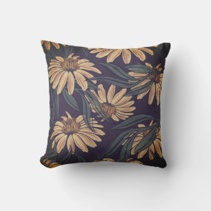 Boho Summer Daisies Kissen