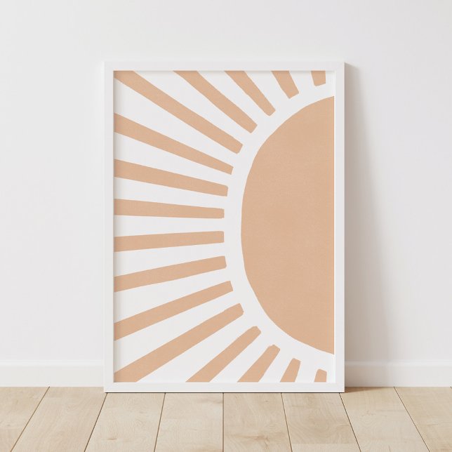 Boho Sun Boho Kinderzimmer Decke Poster (Von Creator hochgeladen)