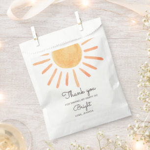 Boho Sun favors Summer Little Sunshine Geburtstag Geschenktütchen