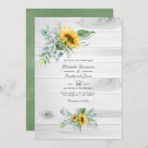Boho Sunflower Eucalyptus QR Code UAWG Wedding