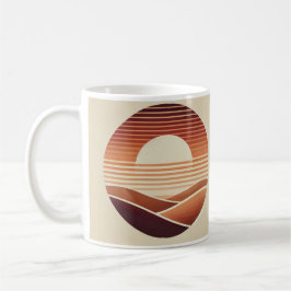 Boho Sunset - Ästhetisch Inspiriertes Design! Kaffeetasse