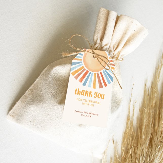 Boho Sunshine Geschenkanhänger (Von Creator hochgeladen)