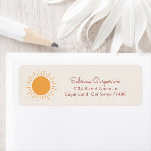 Boho Sunshine Golden Yellow Return