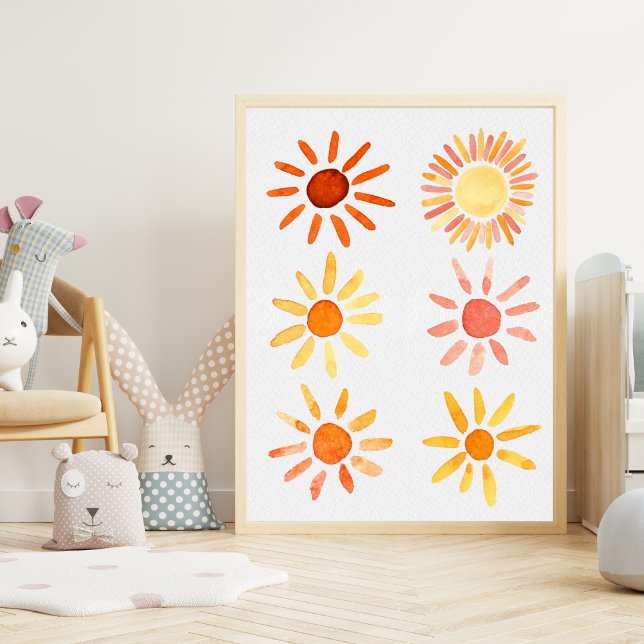 Boho Sunshine Kinderzimmer Kid Room Decke Poster (Von Creator hochgeladen)