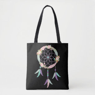 Boho Taschen-Tasche im Schwarzen mit