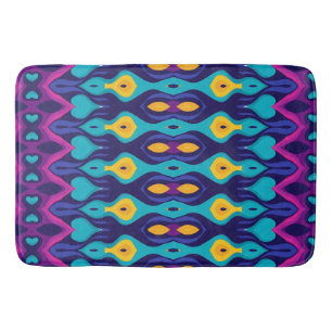 Boho Teardrop Tides Badematte