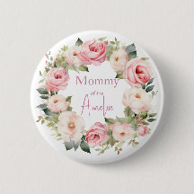 Boho Teddy Bear Girl Pink Bear Floral Birthday