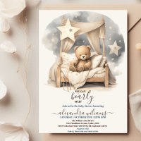 Boho Teddy Bear wir können frühes Abwarten Baby Du
